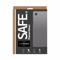 PanzerGlass SAFE. by Case for Samsung Galaxy Tab S9 coque de protection pour téléphones portables Housse Transparent