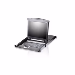 ATEN CL5708M, 1280 x 1024 pixels, Grille de montage, 16 W, 1U, Noir