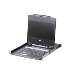 ATEN CL6700MW-ATA-2XK06ITG commutateur écran, clavier et souris Grille de montage Noir