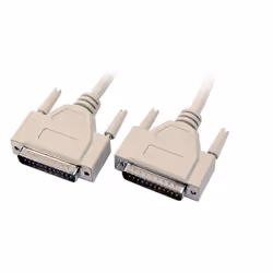 Microconnect PRIGG10, Beige, 10 m, DB25, DB25, Mâle, Mâle