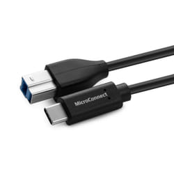 Microconnect USB3.1CB1 câble USB 1 m USB 3.2 Gen 1 (3.1 Gen 1) USB C USB B Noir