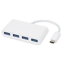 Microconnect USB3.1CUSB3 hub & concentrateur USB 3.2 Gen 1 (3.1 Gen 1) Type-C 5000 Mbit/s Blanc