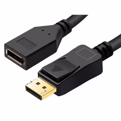 Microconnect DP-MFG-100, 1 m, DisplayPort, DisplayPort, Mâle, Femelle, 2560 x 1600 pixels