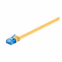 Microconnect V-UTP6A03Y-FLAT, 3 m, Cat6a, U/UTP (UTP), RJ-45, RJ-45