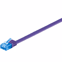 Microconnect V-UTP6A005P-FLAT, 0,5 m, Cat6a, U/UTP (UTP), RJ-45, RJ-45