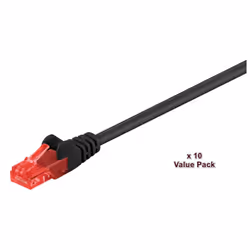Microconnect V-UTP6005SVP, 0,5 m, Cat6, U/UTP (UTP), RJ-45, RJ-45