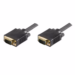 Microconnect MONGG7B, 7 m, VGA (D-Sub), VGA (D-Sub), Mâle, Mâle, Noir