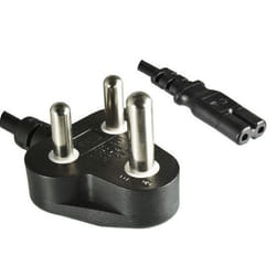 Microconnect PE030718SOUTHAFRICA câble électrique Noir 1,8 m Coupleur C7