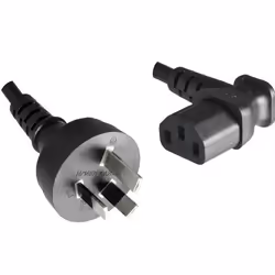 Microconnect PE010418AUSTRALIA-A, 1,8 m, Prise d'alimentation type I, Coupleur C13, 250 V, 10 A