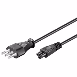 Microconnect PE100830, 3 m, Coupleur C5, 250 V, 10 A