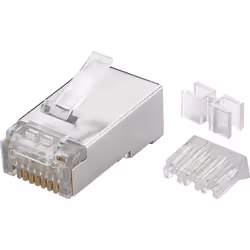 Microconnect KON506-10, RJ45, Translucide, Cat6, 10 g, 10 pièce(s), 144 mm