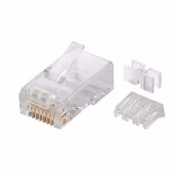 Microconnect KON511-10, RJ45, Transparent, 10 g, 10 pièce(s), 127 mm, 59 mm