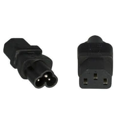 Microconnect PE613AD adaptateur prise d'alimentation C6 C13 Noir