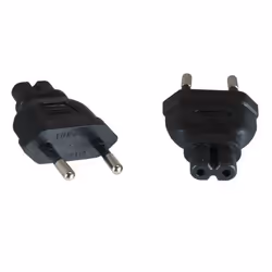 Microconnect PEEUC7AD, Type M, C7, 230 V, Noir, Femelle/Femelle, 20 g