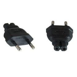 Microconnect PEEUC7AD adaptateur prise d'alimentation Type M C7 Noir