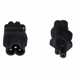 Microconnect PE76EUAD, C7, C6, 230 V, Noir, Mâle/Femelle, 20 g