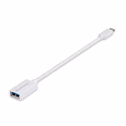 Microconnect USB3.1CAF02W câble USB 0,2 m USB 3.2 Gen 1 (3.1 Gen 1) USB C USB A Blanc