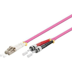 Microconnect FIB412002-4 câble de fibre optique 2 m LC ST OM4 Violet