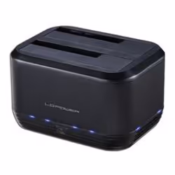 LC-Power LC-DOCK-U3-III, HDD, SSD, SATA, 2.5,3.5", 4000 To, USB 3.2 Gen 1 (3.1 Gen 1) Type micro-B, 5 Gbit/s