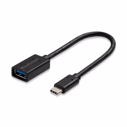 Microconnect USB3.1CAF02BH, 0,2 m, USB C, USB A, USB 3.2 Gen 1 (3.1 Gen 1), 5000 Mbit/s, Noir