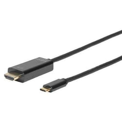Microconnect USB3.1CHDMI2 câble vidéo et adaptateur 2 m USB Type-C HDMI Noir