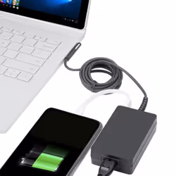 CoreParts MBXMS-AC0001 adaptateur de puissance & onduleur Intérieure 65 W Noir