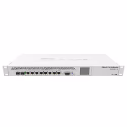 Mikrotik CCR1009-7G-1C-1S+, Ethernet WAN, Emplacement de carte SIM, Blanc