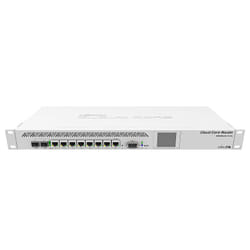 Mikrotik CCR1009-7G-1C-1S+ Routeur connecté Blanc