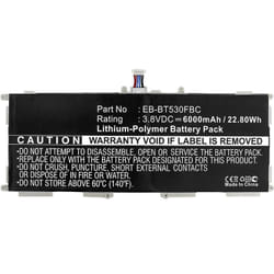 CoreParts MBTAB0039 Pièce de rechange et accessoire pour tablette Batterie