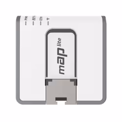 Mikrotik mAP lite Blanc Connexion Ethernet, supportant l'alimentation via ce port (PoE) - Vue supplémentaire 4