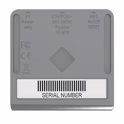 Mikrotik mAP lite Blanc Connexion Ethernet, supportant l'alimentation via ce port (PoE) - Vue supplémentaire 5