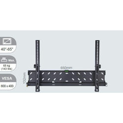 Vivolink VLMW4065T support pour projecteurs Mur Noir