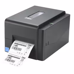 TSC TE210, Thermique direct/Transfert thermique, 300 x 300 DPI, 127 mm/sec, Avec fil, Noir