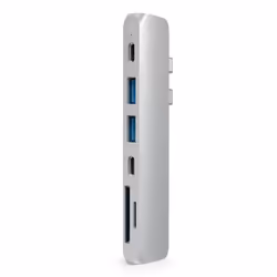 Satechi ST-CMBPS, USB 3.2 Gen 1 (3.1 Gen 1) Type-C, Argent, MicroSD (TransFlash), SD, HDMI, USB 3.2 Gen 1 (3.1 Gen 1) Type-A, ...