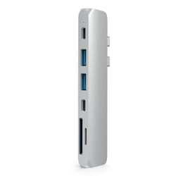 Satechi ST-CMBPS station d'accueil USB 3.2 Gen 1 (3.1 Gen 1) Type-C Argent