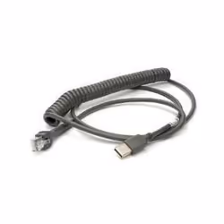 Zebra CBA-UF6-C12ZAR, Noir, 3,6576 m, USB A, RJ-45, 1 pièce(s)