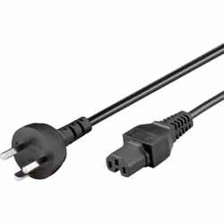 Microconnect PE130418, 1,8 m, Coupleur C15, Coupleur C15, 250 V, 10 A