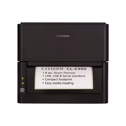 Citizen CL-E300 imprimante pour étiquettes Thermique directe 203 x 203 DPI 200 mm/sec Avec fil Ethernet/LAN - Vue supplémentaire 4