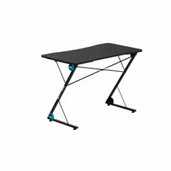 Nordic Gaming destroyer Desk, Droit, Forme rectangulaire, Bois, Métal, Jouer, Laminé