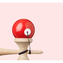 KROM KENDAMA Pop lol red - Vue supplémentaire 4