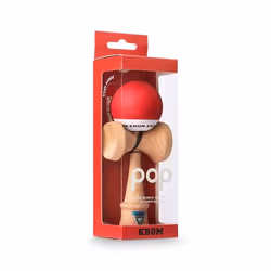 KROM KENDAMA POP-RED jouet et jeu d'éveil/d'adresse