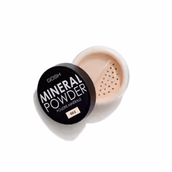 GOSH Mineral Powder 002 Ivory 8g, Universel, Toutes couleurs de peau, Ivory, Pot, Mat, 8 g