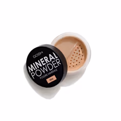 GOSH Mineral Powder 006 Honey 8g, Universel, Toutes couleurs de peau, Honey, Pot, Mat, 8 g