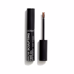 GOSH Brow Sculpting Fibre Gel 001 Nutmeg 8ml, Gel pour sourcils, Marron, Nutmeg, 8 ml, Femmes, Tube