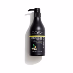 GOSH Hair Shampoo 450ml Macadamia Oil, 450 ml, Shampoing, Professionnel, Femmes, Tous types de cheveux, Toutes les couleurs