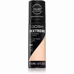 Le fond de teint Gosh Dextreme unifie la teinte de votre visage et cache les petites imperfections.