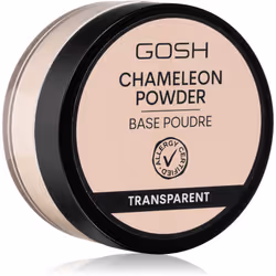 La poudre Gosh Chameleon fixe parfaitement votre fond de teint et lui donne un aspect soyeux.