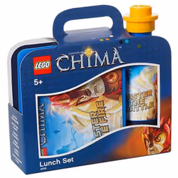 LEGO Chima - Lunch Set Ce Lunch Kit LEGO Chima pour enfants est parfait pour les petits aventuriers. Le kit comprend une boît ...