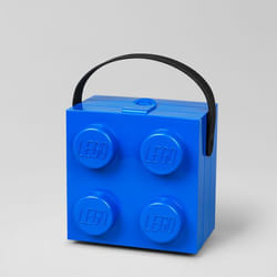 Room Copenhagen 40240002 gamelle Boîte repas avec poignée Polypropylène (PP), Silicone Bleu