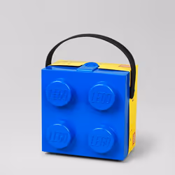 Room Copenhagen 40240002 gamelle Boîte repas avec poignée Polypropylène (PP), Silicone Bleu